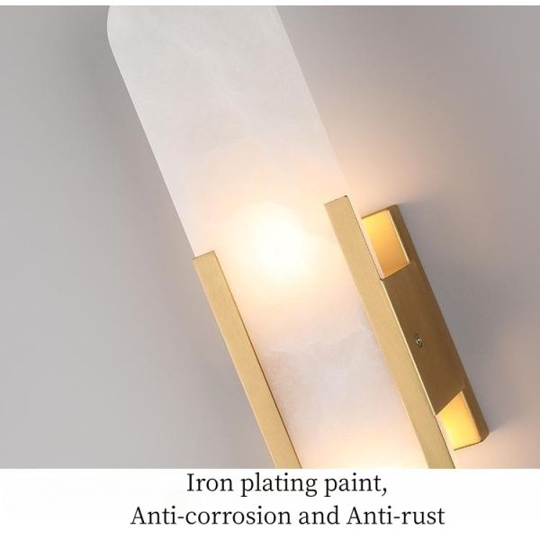 Стены предпосылки ТВ комнаты прожития лампы стены столба лампа крылечка лестницы современной мраморной творческая светлая роскошная