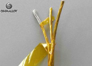 Nickel Plated Copper Thermocouple Wire Type RTD PT100 Kapton Wrapping Sheath