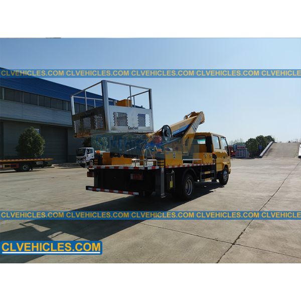 ISUZU 600P 130hp Telescopic Bucket Truck 21m Manlift 1200*600*1100