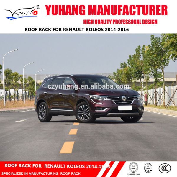 Small C040 Renault Koleos Raised Roof Rails , Adjustable Universal Car Roof Rails 
