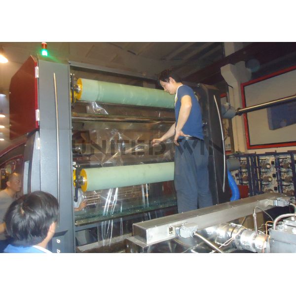 Automatic Plastic PP PE Woven Sack Flat Film Extrusion Machine