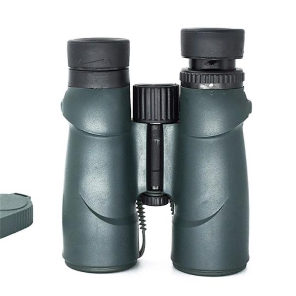 Os binóculos revestidos inteiramente multi da lente 8x42 encurtam para a caça exterior