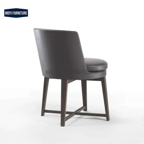 Italian Modern Creative High-End Office & Dining Chairs Light Luxury Circular Design Commercial Negotiations Household Makeup