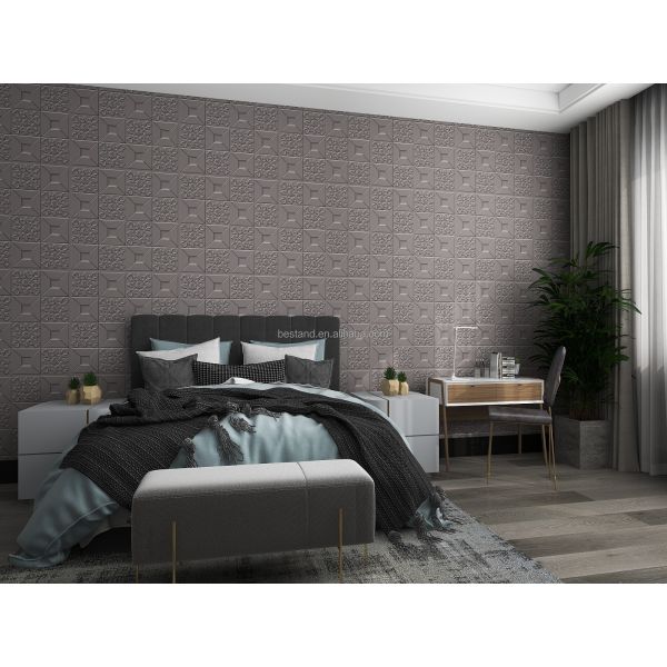 Art3d Textures Panneaux muraux 3D Tapis pe mousse 5 mm d'épaisseur L'ajout parfait à votre décoration intérieure