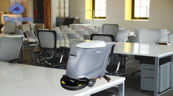 FS45 Compact Walk-Behind Scrubber: Perfect For Public Offices With Narrow Spaces & Efficient Cleaning