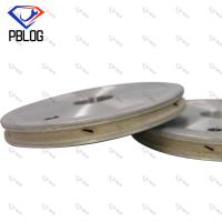 Do abrasivo branco da roda de moedura da pedra de OBM PE cerâmico de Diamond Wheel