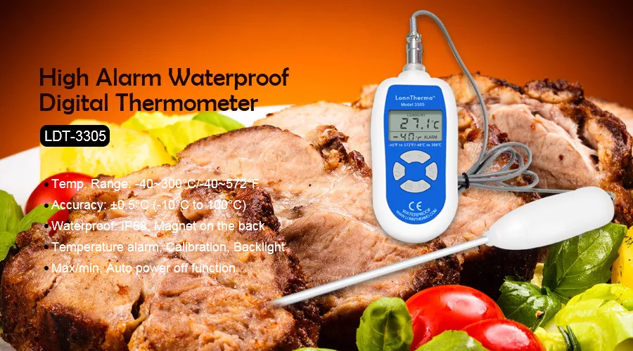 Household Digital Food Thermometer Milk Candy Wireless Meat Thermometer