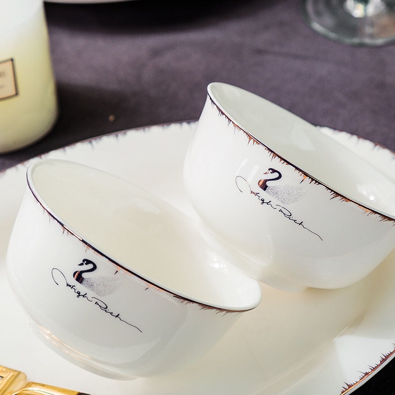 Печи набора Tableware среднего размера набор Dinnerware керамической безопасный керамический