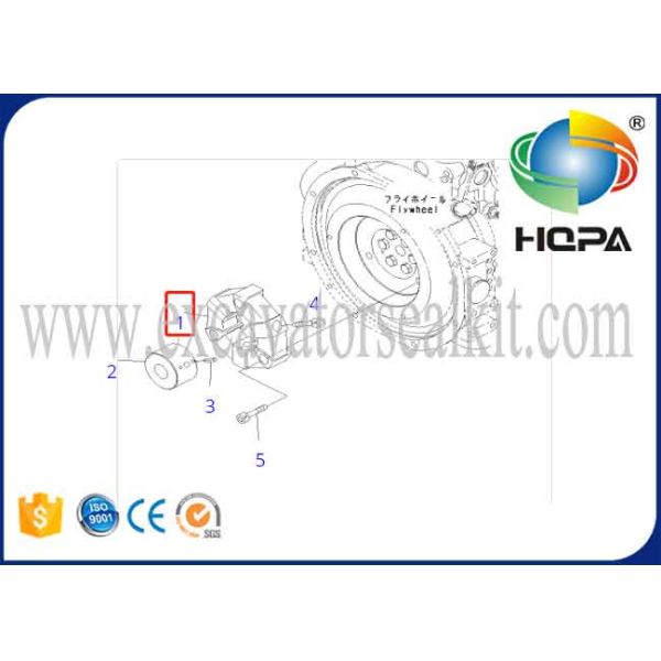 20T-01-31110 Coupling 16A & Coupling 16AS  PC30, PC40, PC60, SK03, ZAX55, EX40, SK55