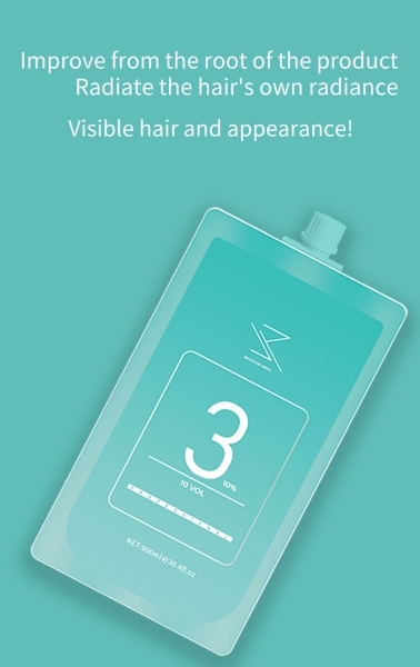 Professional Peroxide Developer Natural Hair Oxidant Cream Raw Material 1% 3% 6% 9% 12% OEM/ODM Hair Dye Factory Supply