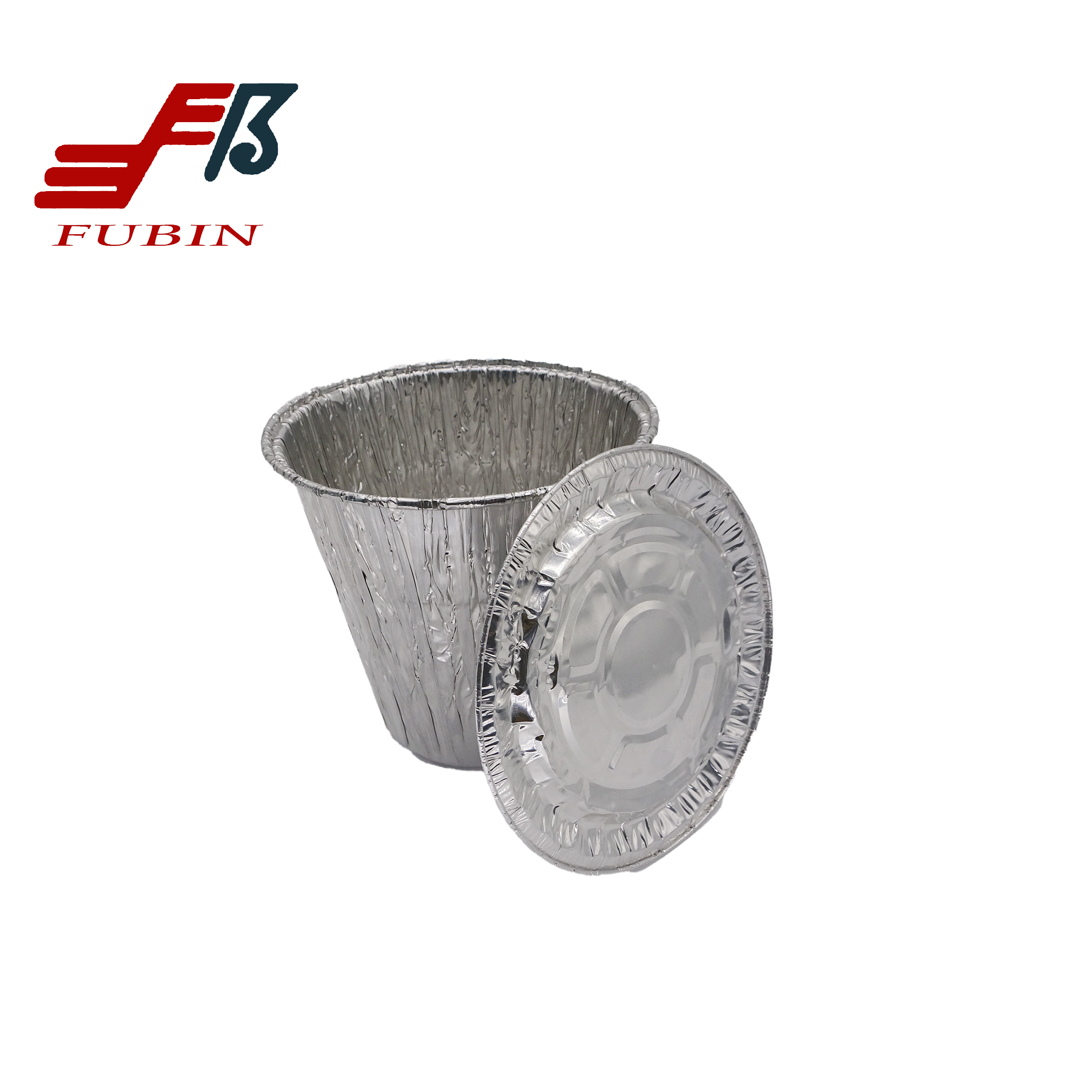 157x145mm Disposable Round Aluminum Pans 1000ml
