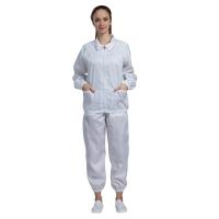 Fogo Dustproof das mulheres da anti roupa estática do OEM ESD do quarto desinfetado - resistente