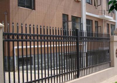 Metal Zinc Steel Fence For Privacy Countyard Protection , School Fence Panels