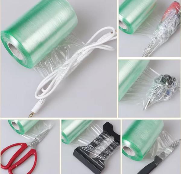 o filme transparente do PVC 25-100mic, película protetora do PVC para o cabo prende o empacotamento