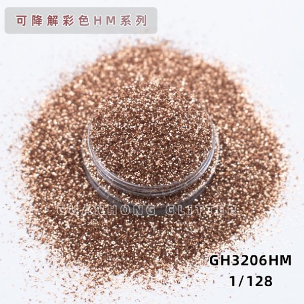 Industrial Grade Biodegradable Glitter Powder For Clothing Printing Body Bright Purple