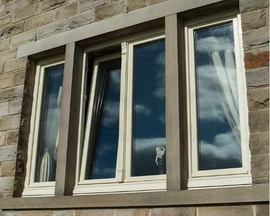 fenêtres en alliage noir chinois insonorisé en aluminium inclinaison et tour de fenêtre pour la cuisine de la maison