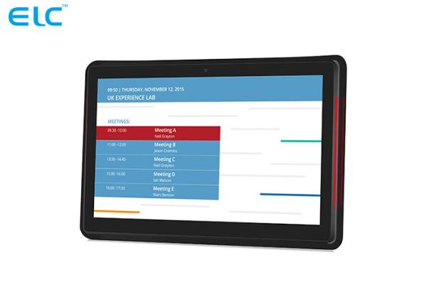 Quad Core Wall Mount Android Tablet Power Over Ethernet   1920*1080 Resolution
