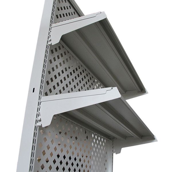Supermarket Gondola Shelving Heavy Duty Metal Racks for Displaying Wiper Display Rack