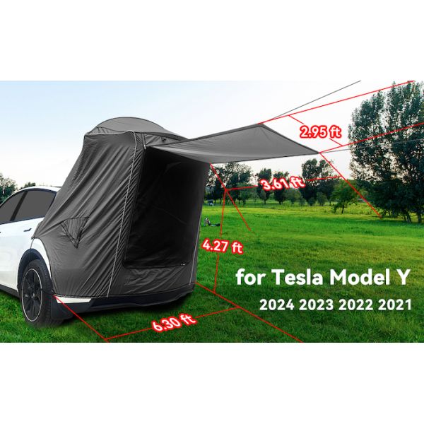 Легкая 4-сезонная палатка для кемпинга Tesla Черный цвет водонепроницаемый серебристый полиэстер 210D Быстрая установка за 10 минут