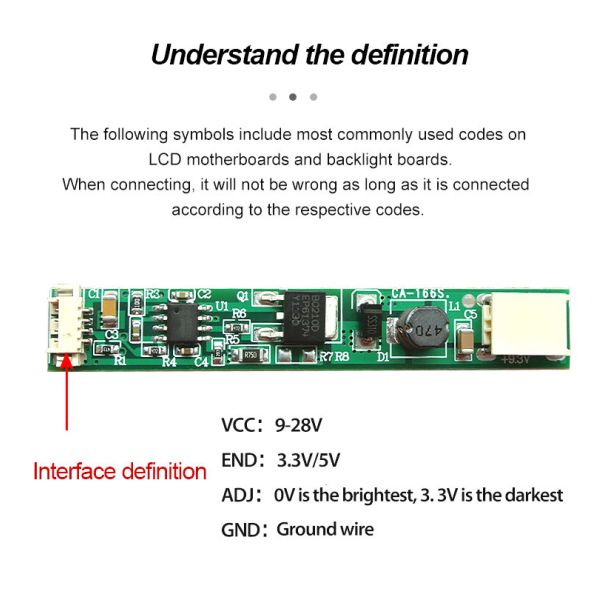 CA-166S IGBT Модуль Универсальный светодиодный подсветка Дирижерная панель Ноутбук Высоковольтный постоянный выходной ток Регулируемый модуль