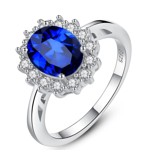 Royal Blue Moissanite Rough Single Crystal Silicon Carbide In Jewelry Industry Lab-created