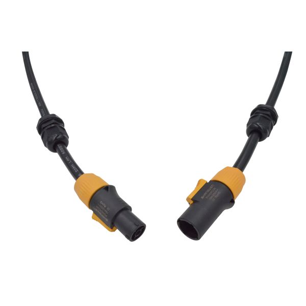 Запечатанный IP65 водонепроницаемый разъединитель 3 проводника мужской плагин Powercon