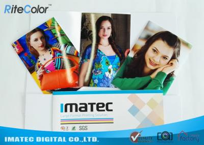 240 gramas moldaram papel revestido da foto lustroso para impressoras a jato de tinta do Desktop