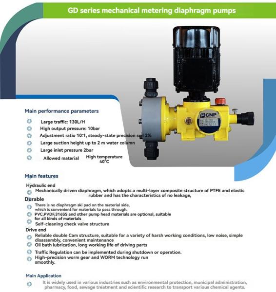 Plastic Pneumatic Diaphragm Metering Pumps QBY Engineering QBY-25 QBK-25
