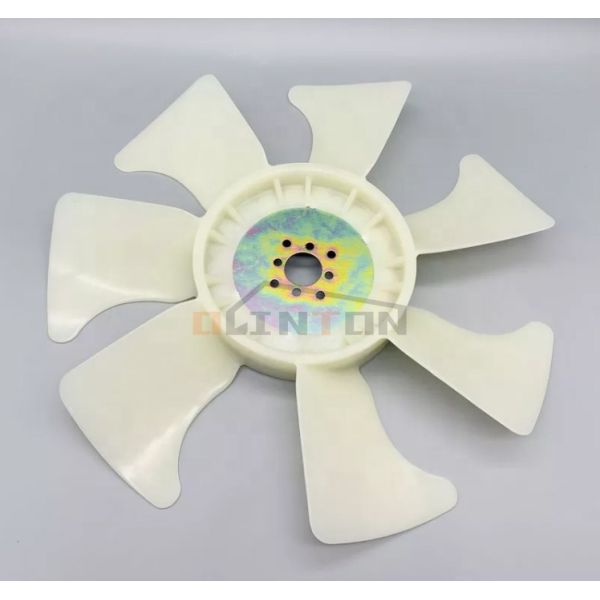 Apoyo OEM piezas de repuesto de excavadora E303 ventilador cuchilla motor tanque de agua hidráulico refrigeración de la cuchilla refrigeración del ventilador