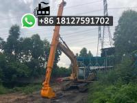 Production sur mesure Excavateur bras télescopique avec 10M profondeur de creusement Performance