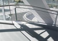 X tendent l'escalier de pont de Mesh Flexible Railing Guard For de corde de l'acier inoxydable 7x19