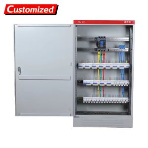Waterproof Electrical Distribution Cabinet with 220V/380V Rated Voltage and Modular Assembly for Industrial Power Distribution