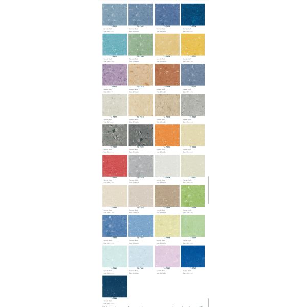 Tejidos de PVC homogéneos para instalaciones médicas