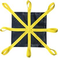 Les bâches de neige en PVC 100% polyester sont faciles à installer et offrent une protection contre les intempéries de 8 points.