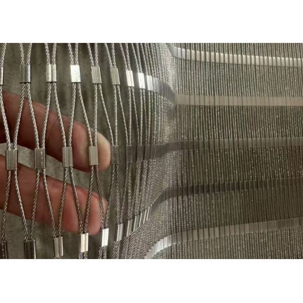 Supplier Of Aviary Mesh Durable Ferrule mesh For Large Bird Enclosure