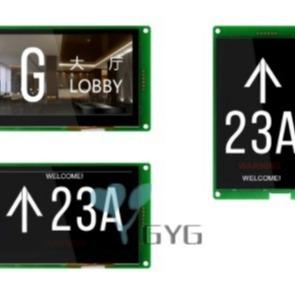 ADVERTISING MULTIMEDIA 4.3 INCH TFT ELEVATOR DISPLAY SCREEN GVT04301