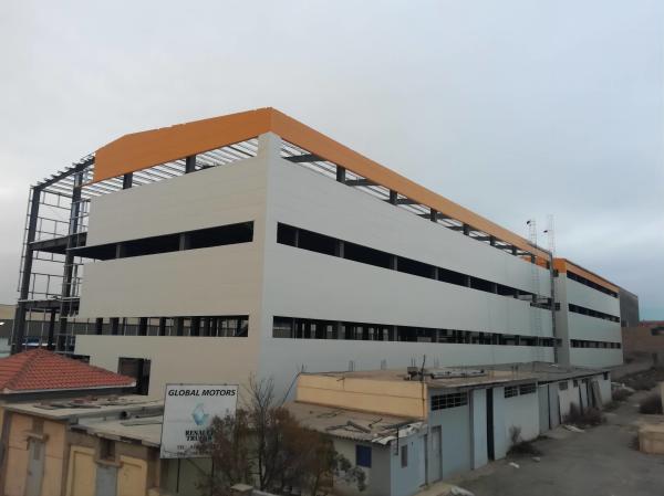 Prefabricated Steel Frame Multi Storey Building Construction For Shopping Mall Hospital Hotel