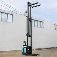 Walkie Stacker con motor Pallet Jack Truck 3000 libras Capacidad soporte en carretilla elevadora eléctrica hidráulica
