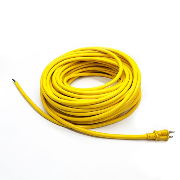 10A/13A/15A 125V USA Extension Cord with Luminous Plug 3 Prong Grounded 5-15P 5-15R Power Cable for Home Office SJTW Wire Type
