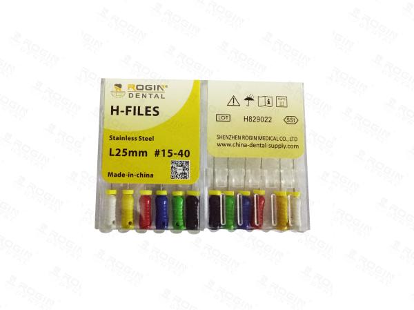 Dental Stainless Steel K / H Endo Files And Reamers For Root Canal Treatment