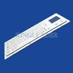 Teclado Vandalproof do quiosque da montagem do painel com nivelado/horizontalmente chaves e Touchpad