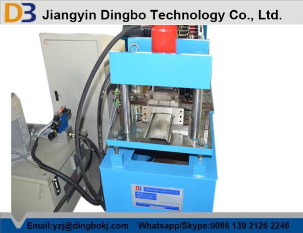 Hydraulic Electrical Rolling Shutter Door Roll Forming Machine With PLC Control System