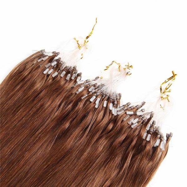 Grampo de Brown escuro na categoria para as mulheres brancas, extensões das extensões 7A do cabelo do cabelo da fusão de Remy