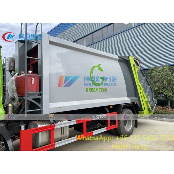 DFAC Tianjin 4x2 12CBM Compressed Garbage Truck