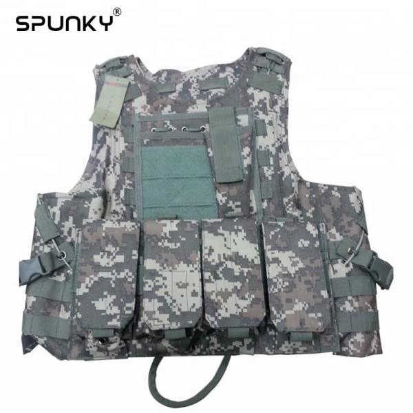 Military Grade Paintball Tactical Vest For Outside Training Hunting Gaming