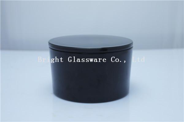 a set of the big black candle jar for wholesale