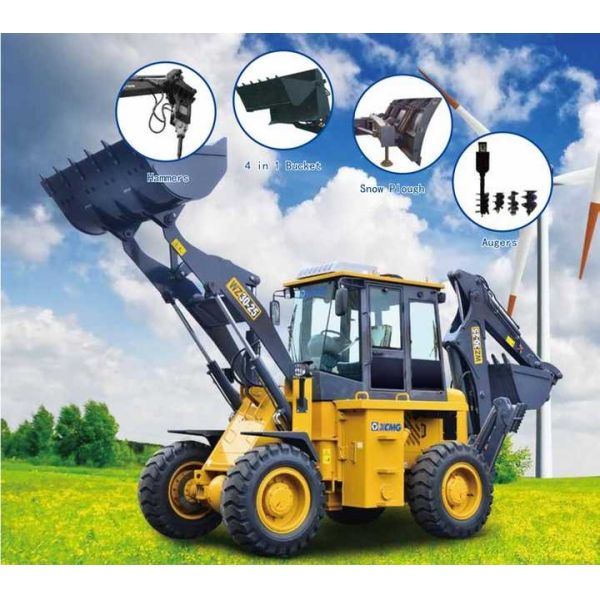 XCMG WZ30-25 2,5 тонны буровые погрузчики для сельскохозяйственных машин