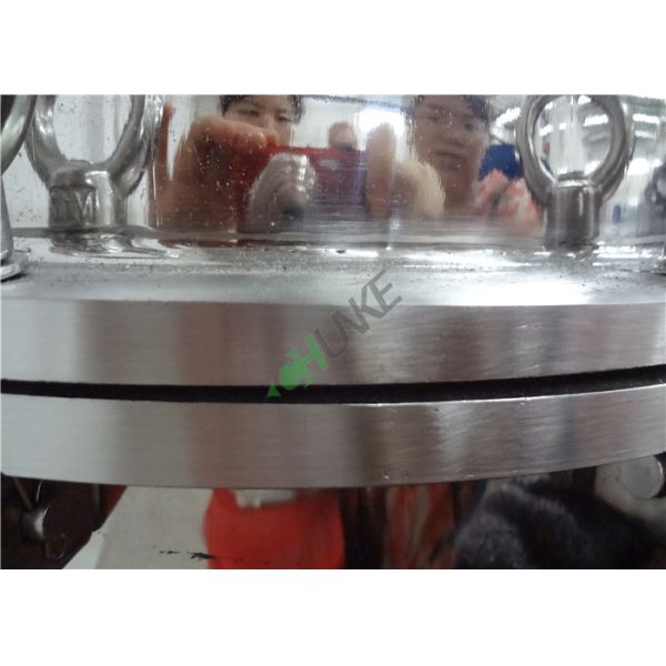 High Pressure Water Filter Housing , Single Bag Stainless Steel Filter Housing