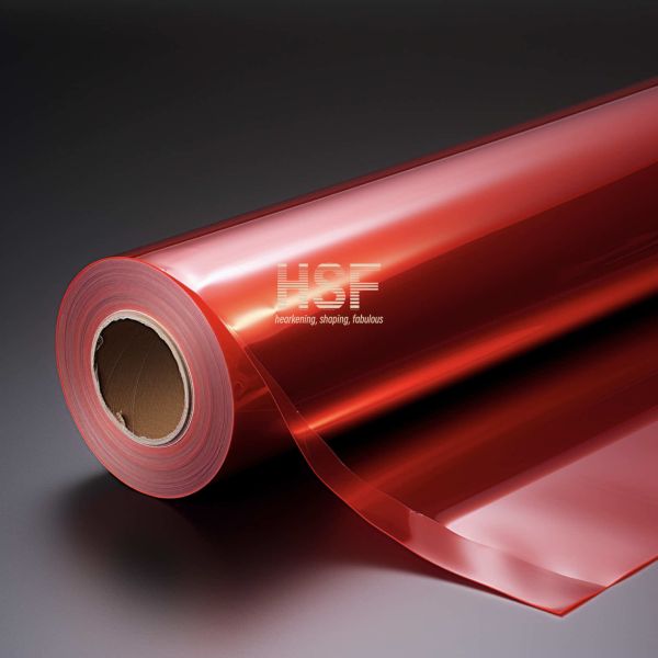 50um Red Anti Static Film PET release film For Electronics / Medical / Automotive