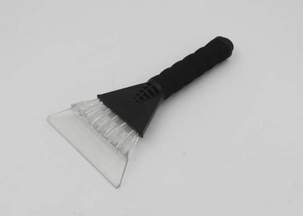 Hard Plastic Car Window Ice Scraper With Soft Handle For Promotion